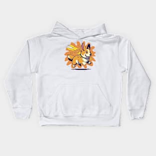 cute corgi Kids Hoodie